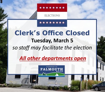 Clerks Office Closed March 5
