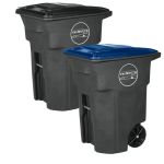 new trash and recycling carts