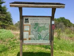 McCrann Preserve Trail Head sign