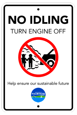 no idling sign