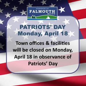 Patriots' Day Closure April 18