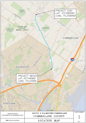 route 9 project map