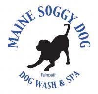 Maine Soggy Dog Logo