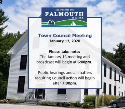 Town Council Meeting Graphic