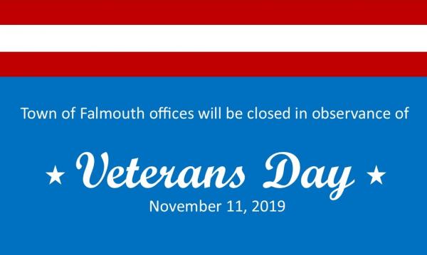 Closed Veterans Day, November 11