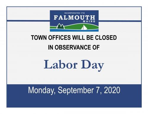 Offices Closed on Labor Day