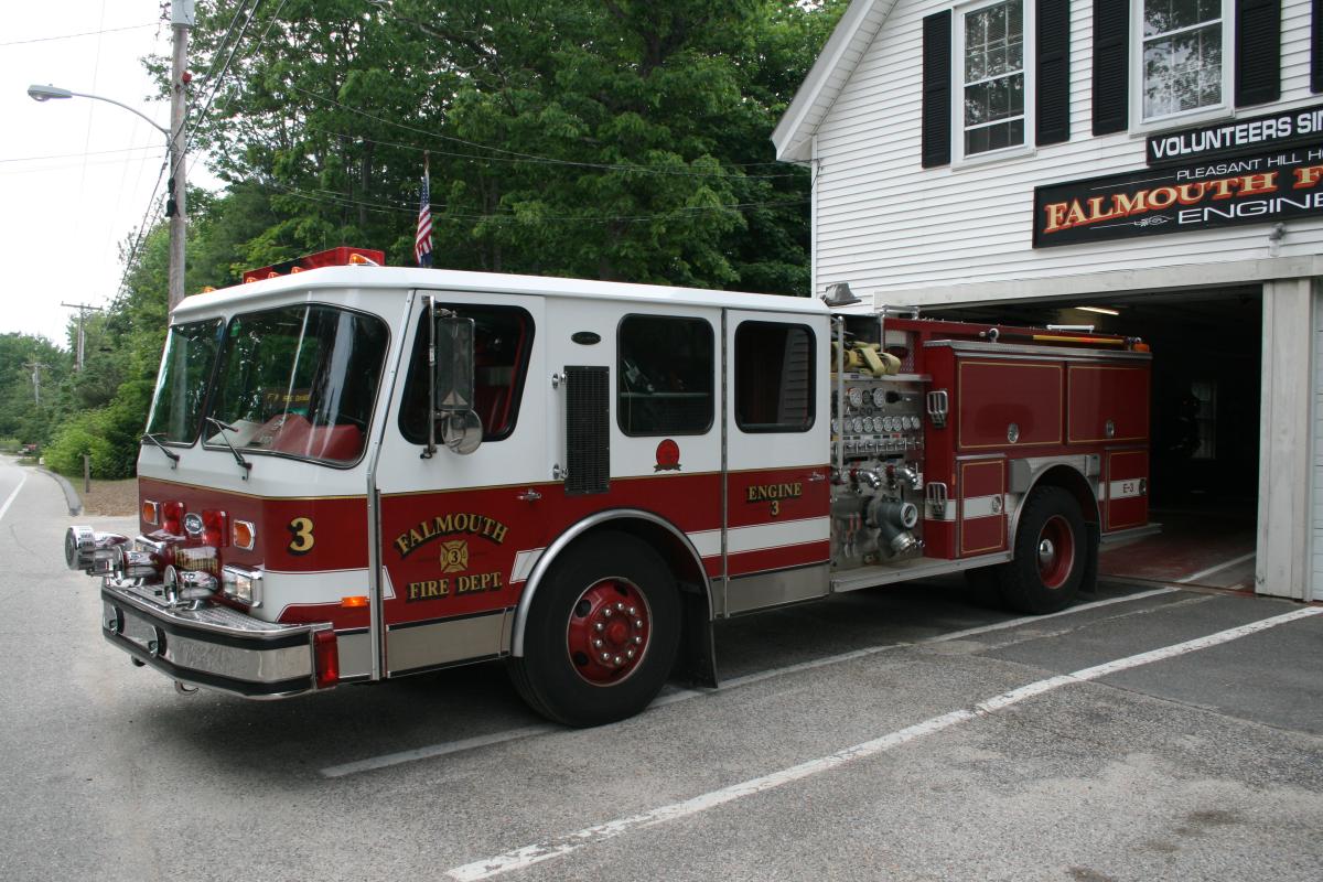 Former Engine 3 (later Engine 1) - 1990 E-One Hurricane - sold to Town of Denmark in 2014
