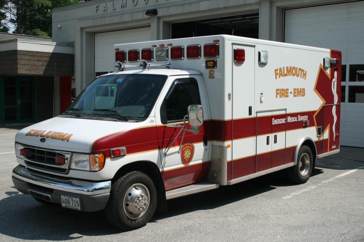 Former Ambulance 2 (later Ambulance 4 and Ambulance 1) - 1997 Ford/PL Custom