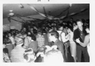 Falmouth teens dancing at the Hi Fi Club