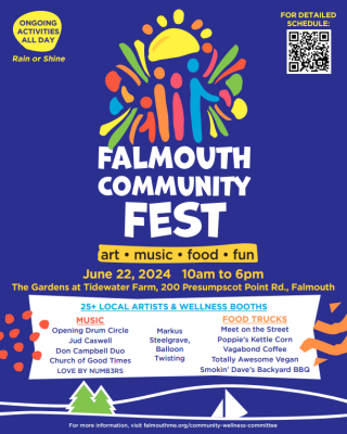 Falmouth Community Fest Poster