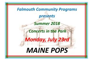 7/23 Maine Pops/FCP Concert Series at Village Park