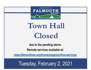 Town Hall Closed
