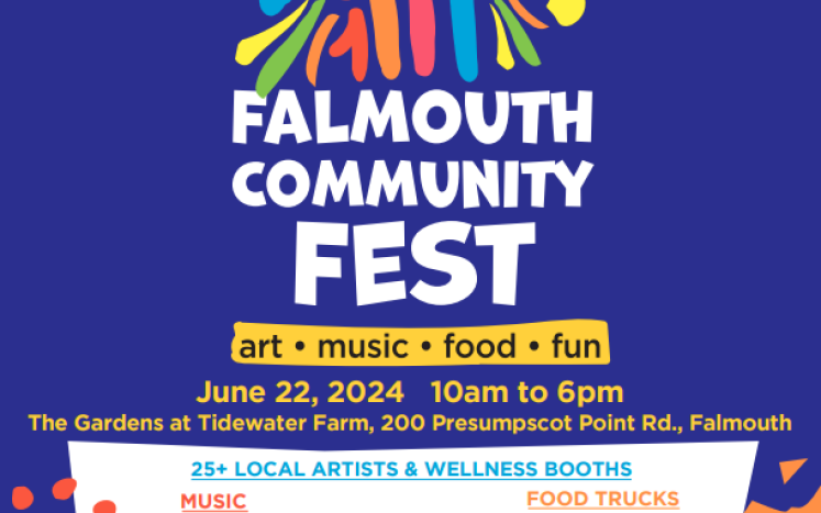 Falmouth Community Fest Poster